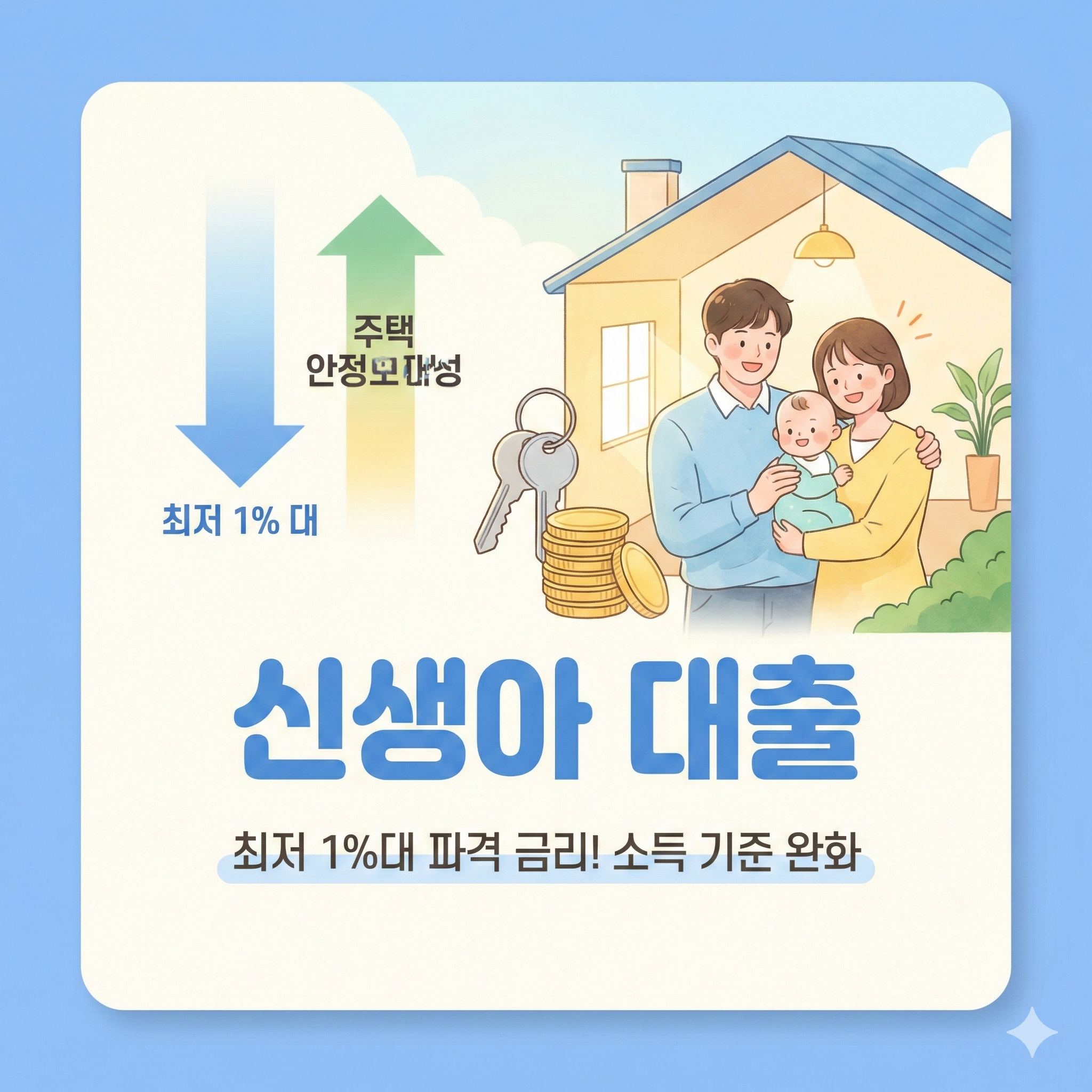 신생아 특례 대출 조건 및 혜택 완벽 정리 가이드