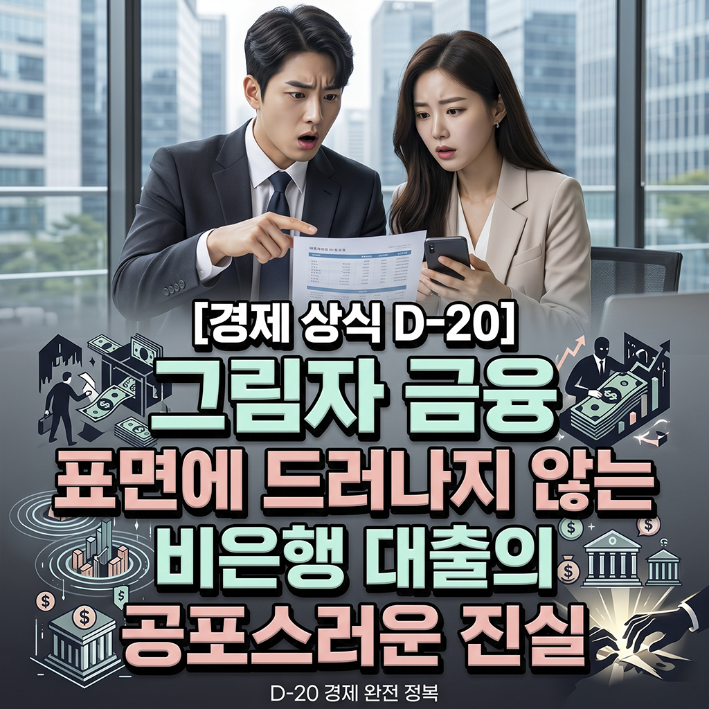 섀도우 뱅킹(그림자 금융): 겉으로는 보이지 않는 제2금융권 대출의 무서운 진실