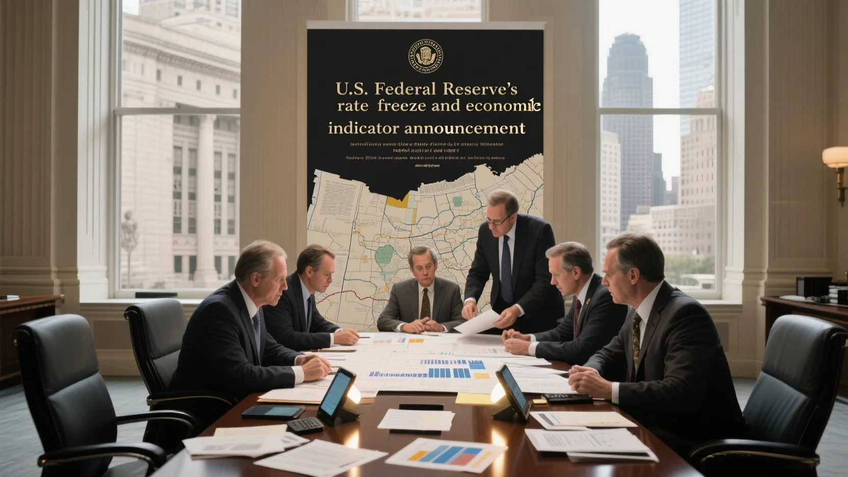 미국 연준의 금리 동결과 경제 지표 발표