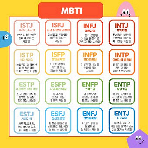 무료 MBTI 성격 유형검사 엠비티아이 최신 업데이트 버전