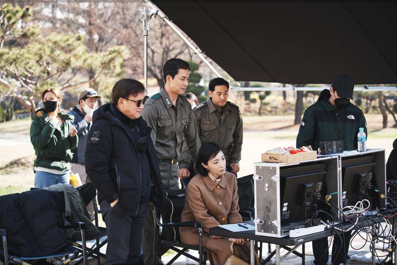 서울의 봄 촬영장 풍경