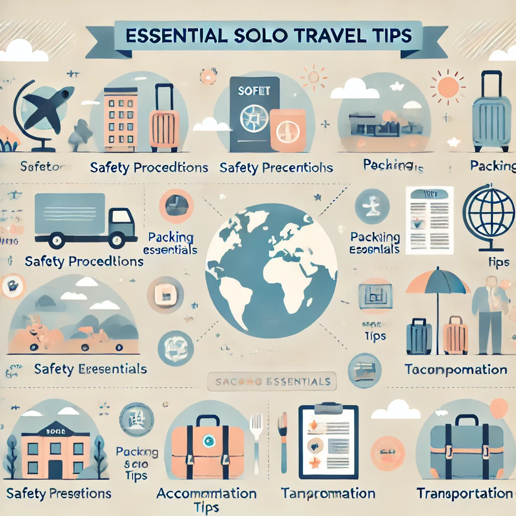 혼자 떠나는 여행, 걱정된다면?