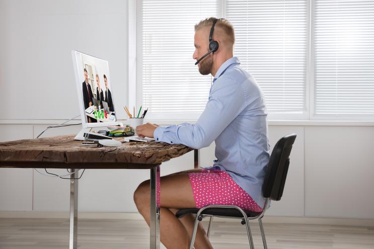 재택근무 복장 최적화