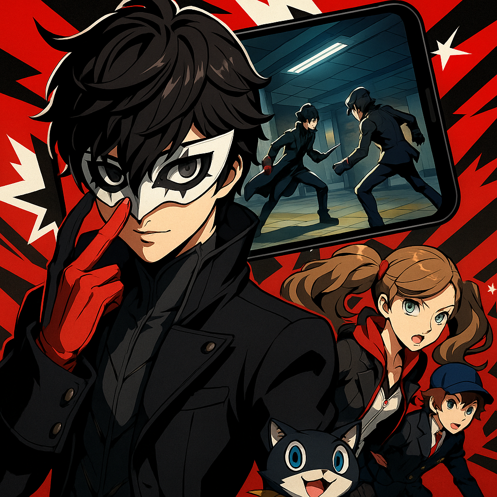 페르소나 5:더 팬텀 X 참조 이미지