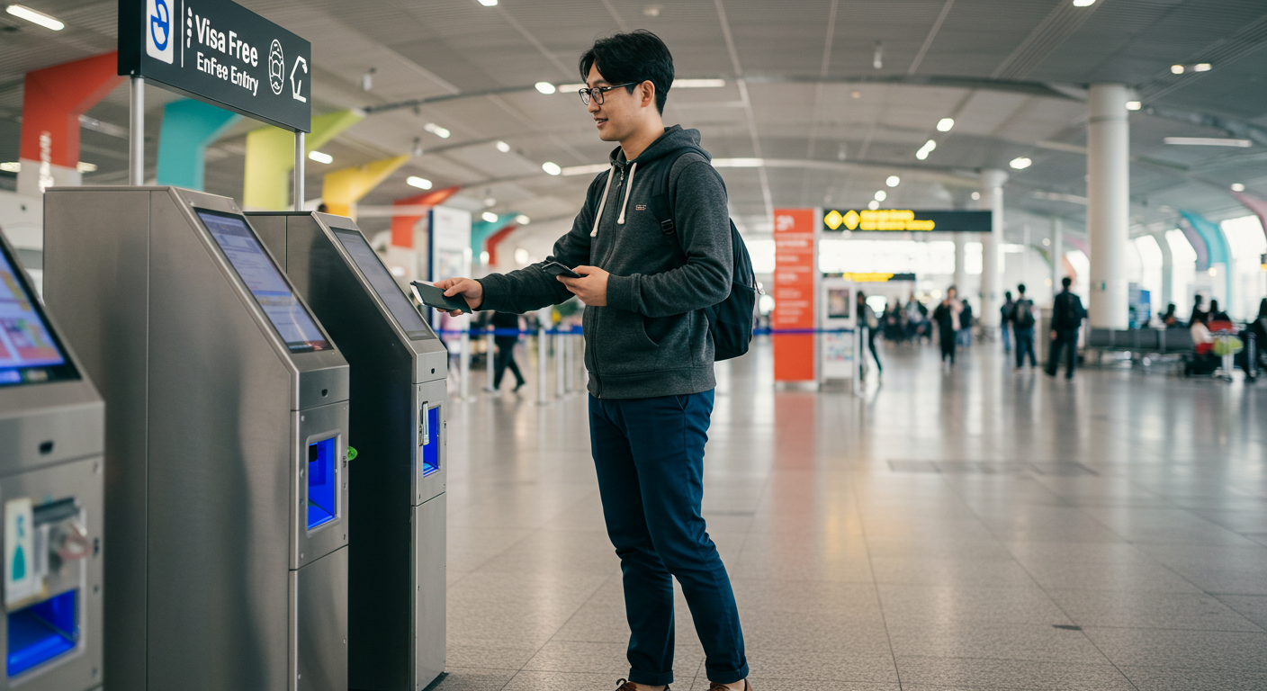 중국 단체관광객 무비자