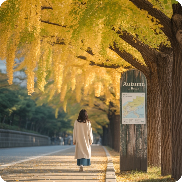 2025 부산 단풍명소 절정시기 가상 이미지