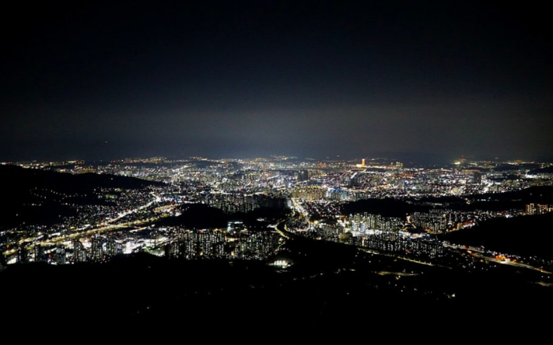 식장산 전망대