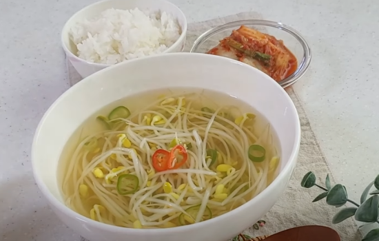 콩나물국 만드는 방법
