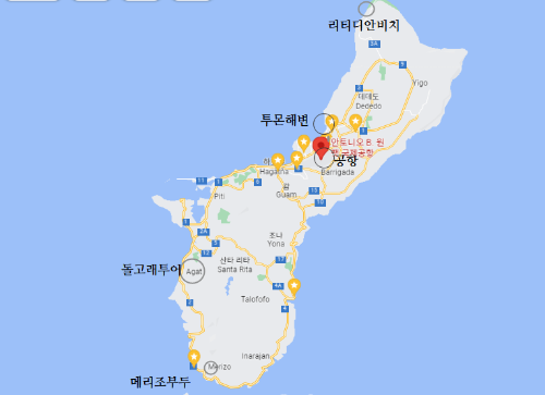 괌지도