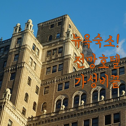 뉴욕 센트럴 파크 전망 럭셔리 호텔부..