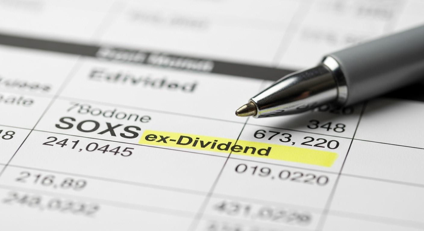 soxs 배당락일