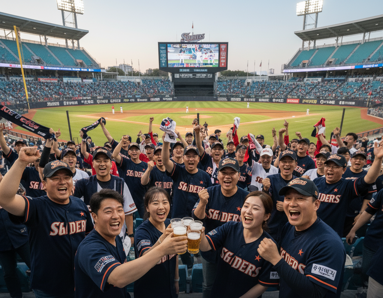 ▲ 열정적인 야구팬들의 모습. 여러분도 곧 이 자리에!
