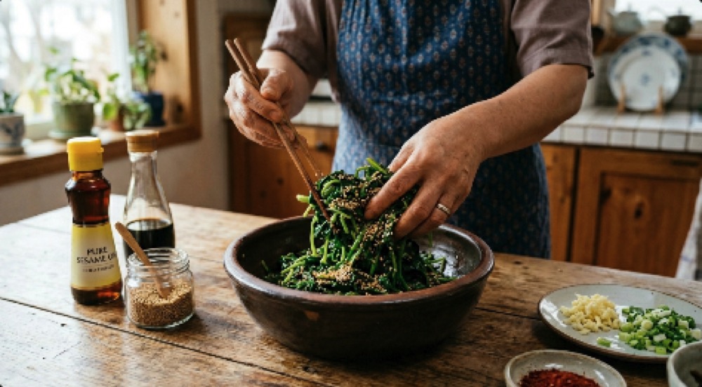 봄나물 요리 레시피