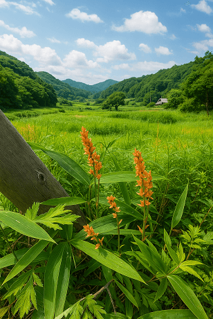 천마 꽃