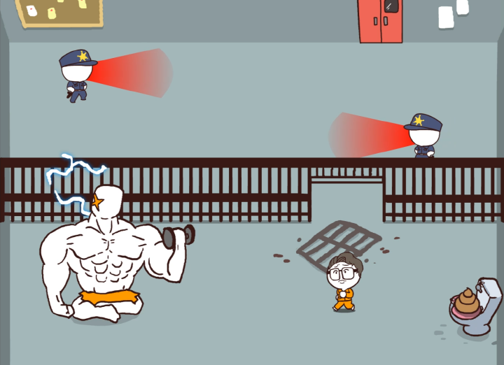 감옥탈출-리마스터-플래시게임-시작-화면