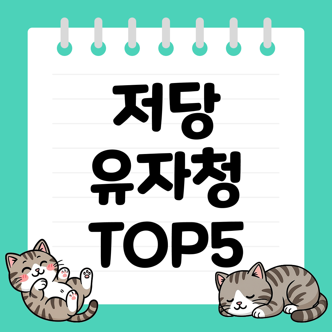 25년 9월 1주차 저당 유자청 추천 순위 TOP5