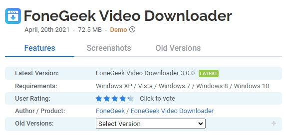 FoneGeek-Video-Downloader