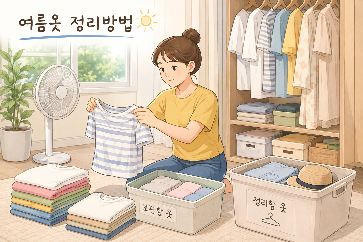 여름옷 정리방법