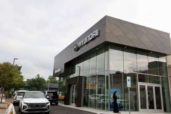 미국 관세전쟁 속 현지 현대자동차 대리점