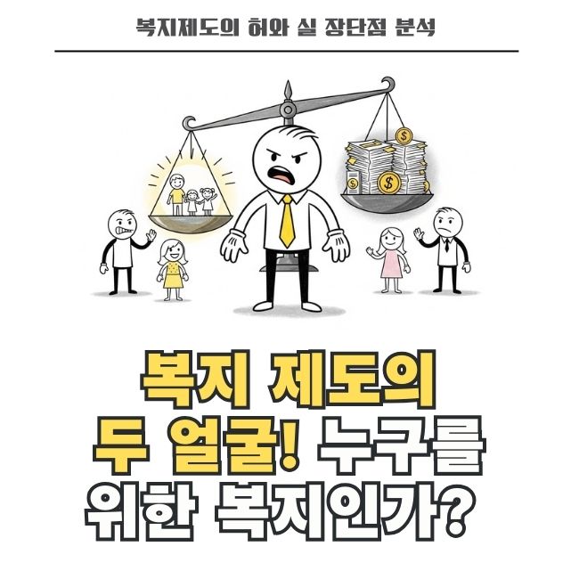 복지제도의 장단점
