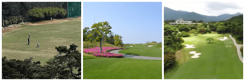 한산대 체력단련장 사진 3개