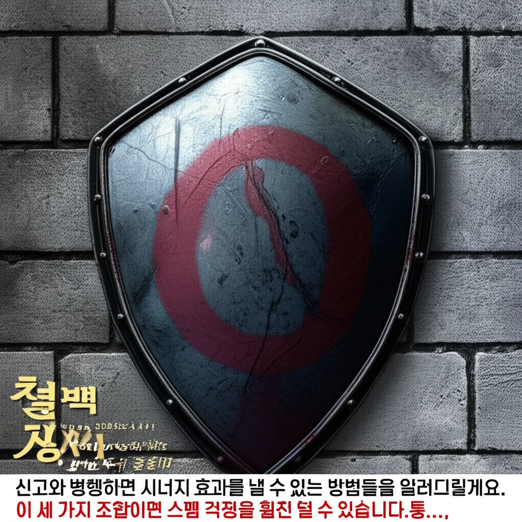 개인정보 보호를 위한 불법 스팸 문자..