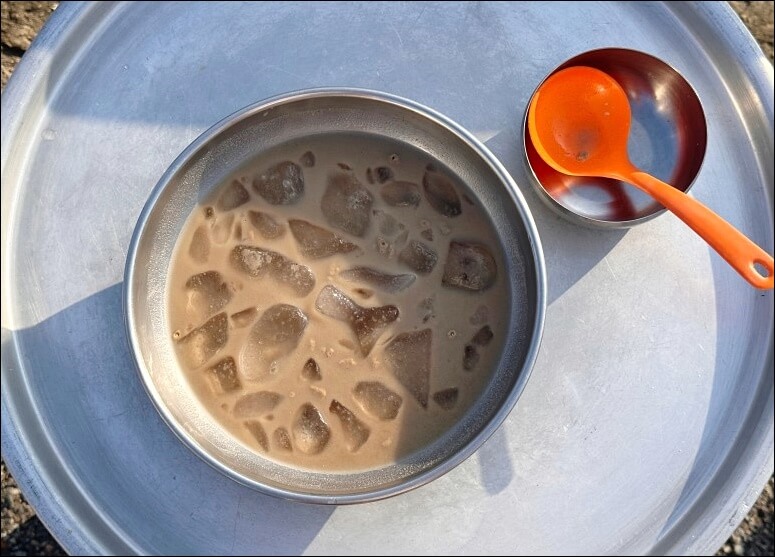 미숫가루 타는 법