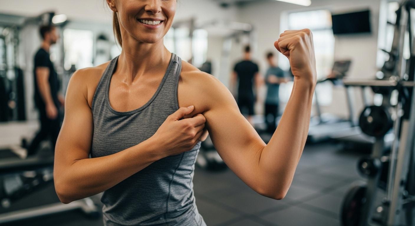 처진 팔뚝살 빼기