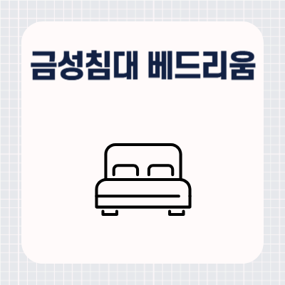 금성침대 vs 베드리움