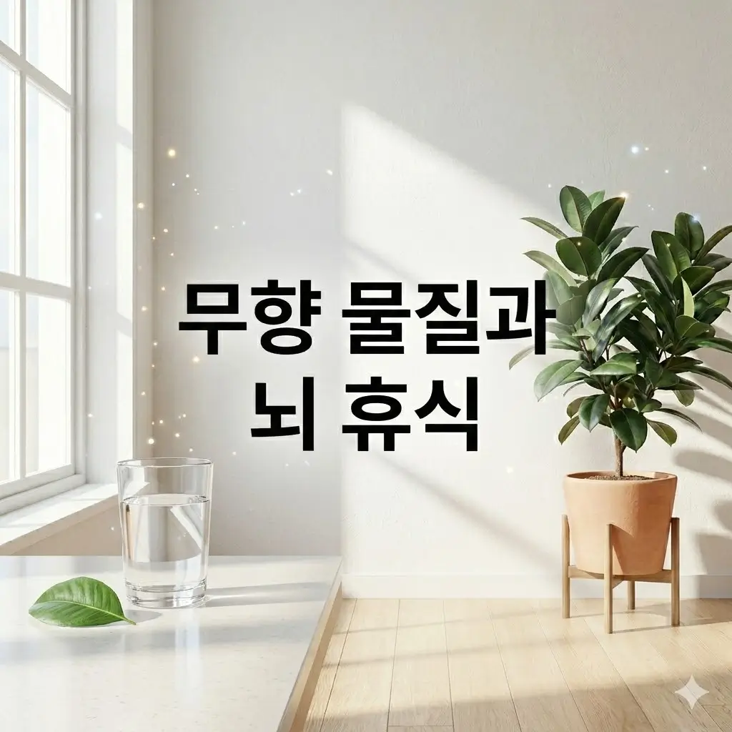 무향 물질이 감각 과부하를 회피하는 작용 원리