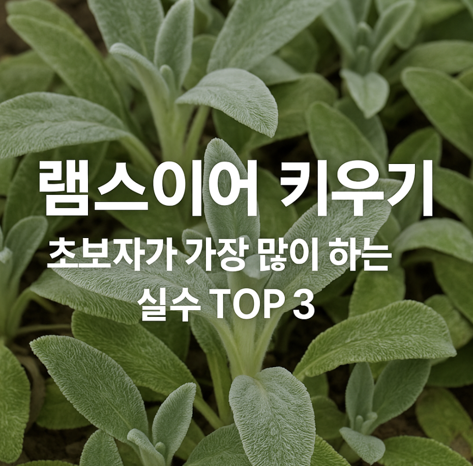 램스이어 키우기, 초보자가 가장 많이 하는 실수 TOP 3