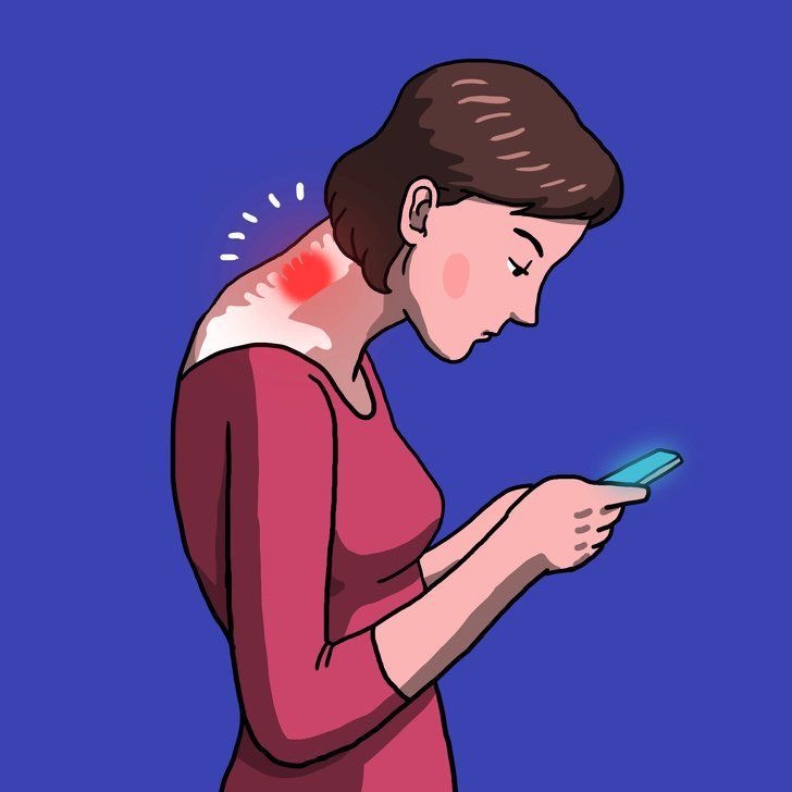 거북목 사진 첨부