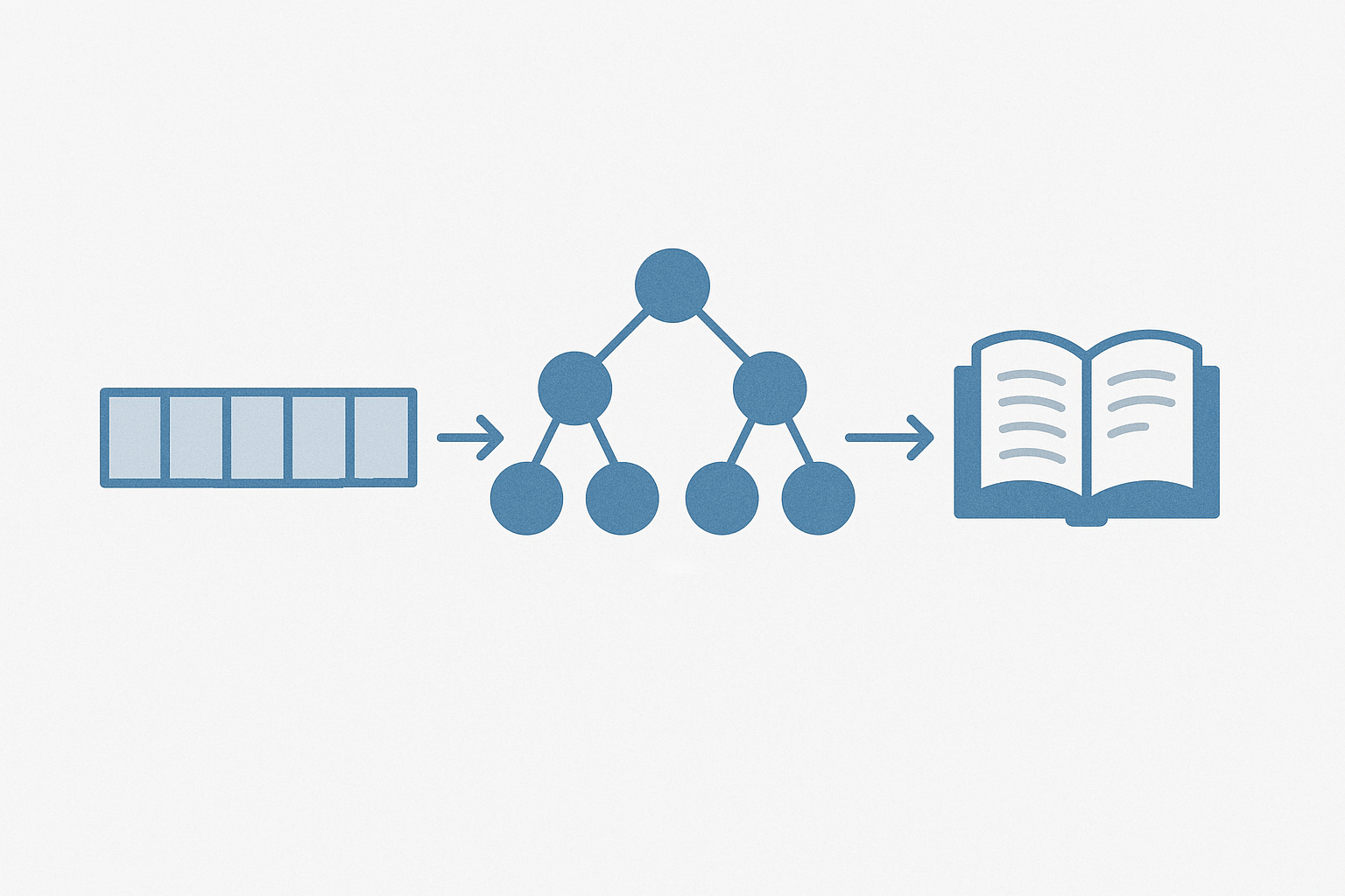 배열에서 트리로, 트리에서 동적 배열로 이어지는 구조적 흐름