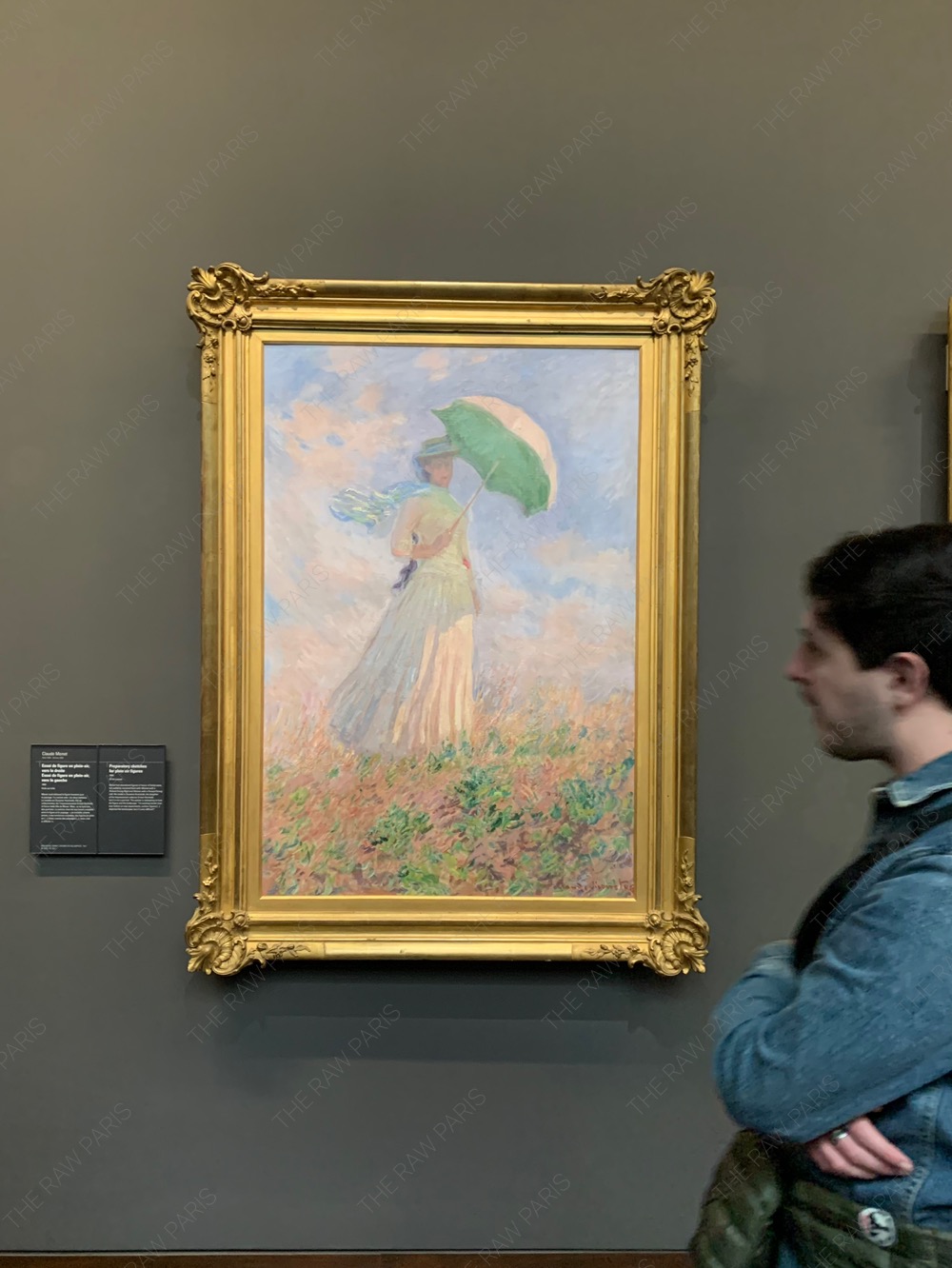클로드 모네 우산을 든 여인 인상주의 작품 musée d’orsay monet