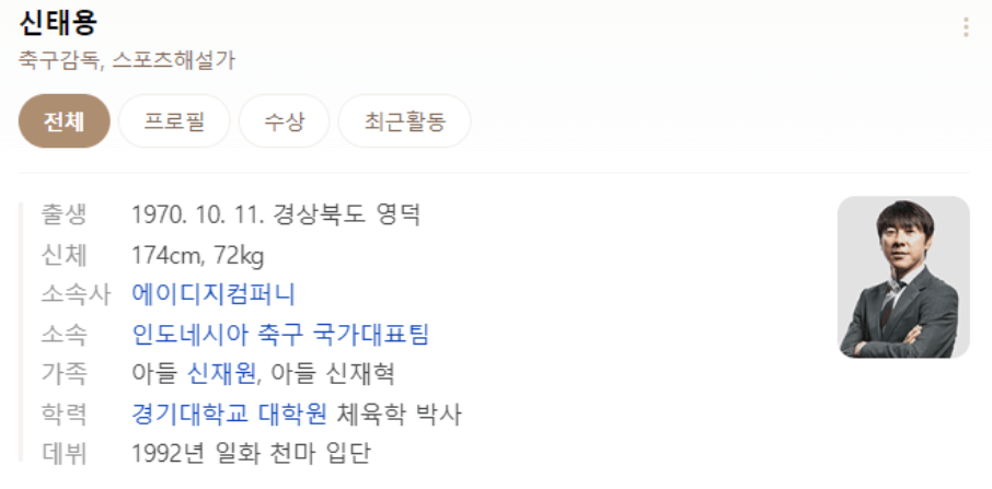 일본 인도네시아 신태용 감독