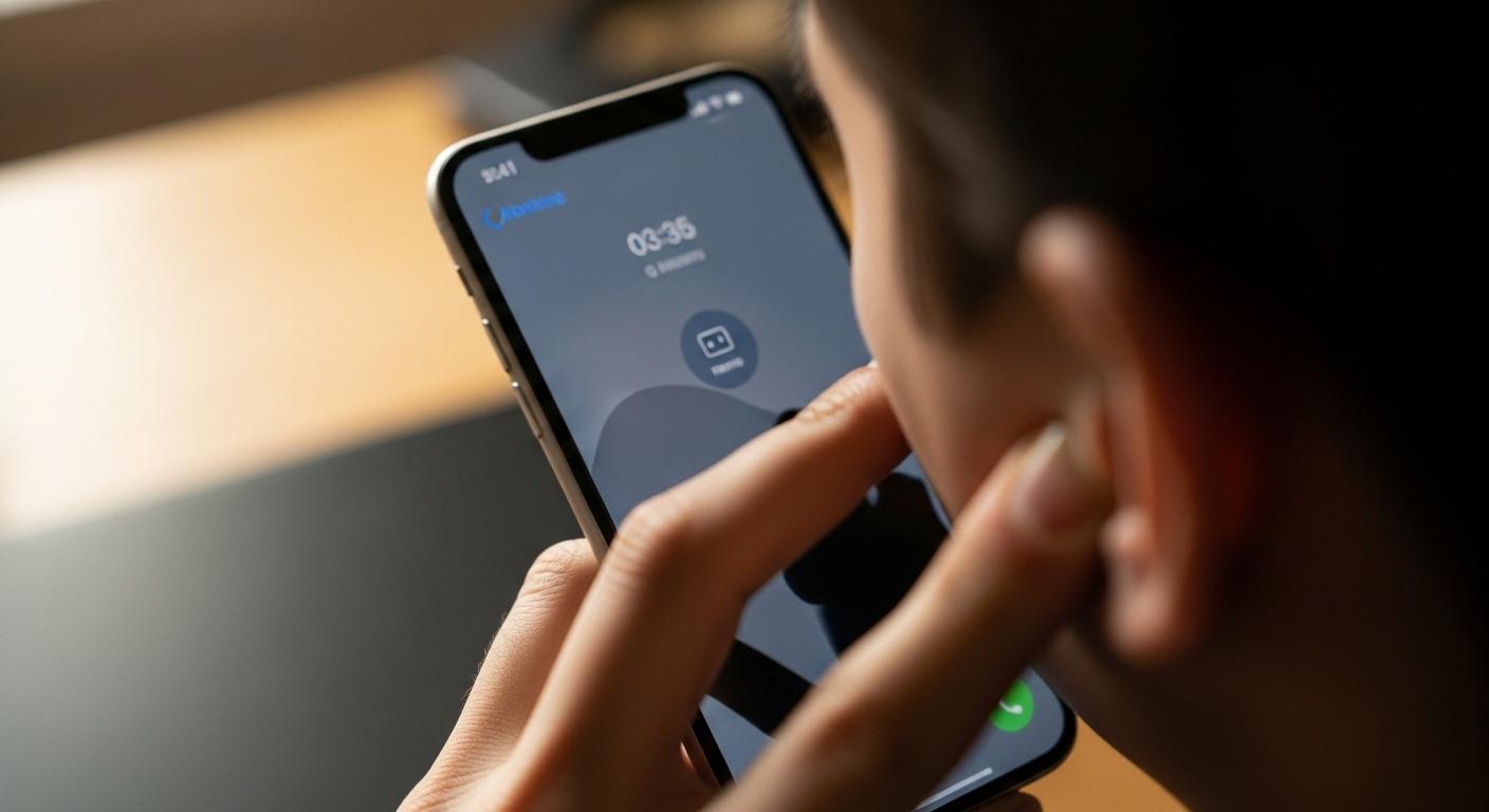 아이폰 통화녹음 소리