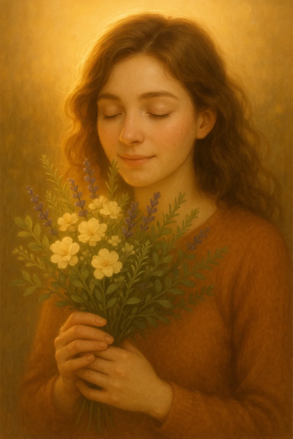 꽃-허브 향기로 포근함