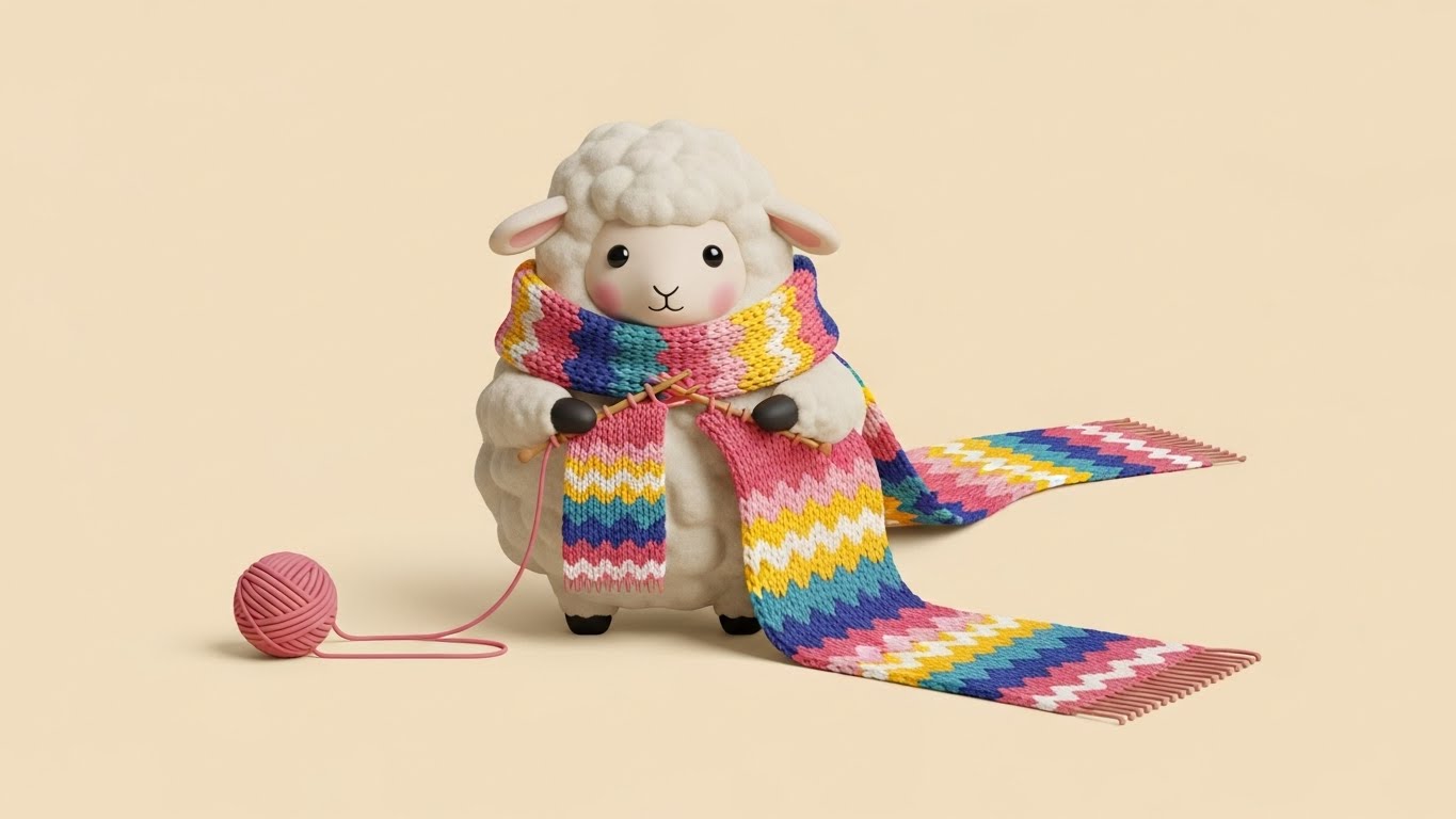 창의적인 영감과 조화로운 마음으로 인적 네트워크를 연결하고 화합을 이끌어내는 양띠의 따뜻한 그래픽