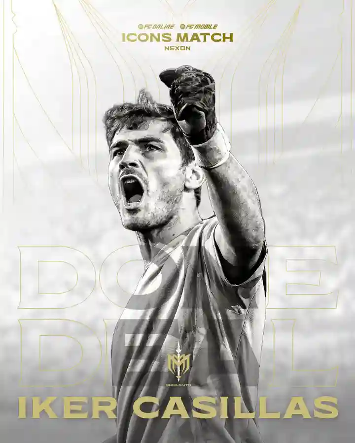 아이콘매치에 참가하는 카시아스 포스터
