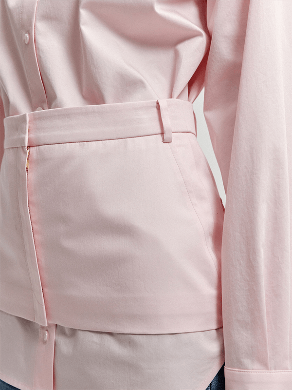 잉크 셔츠 원피스