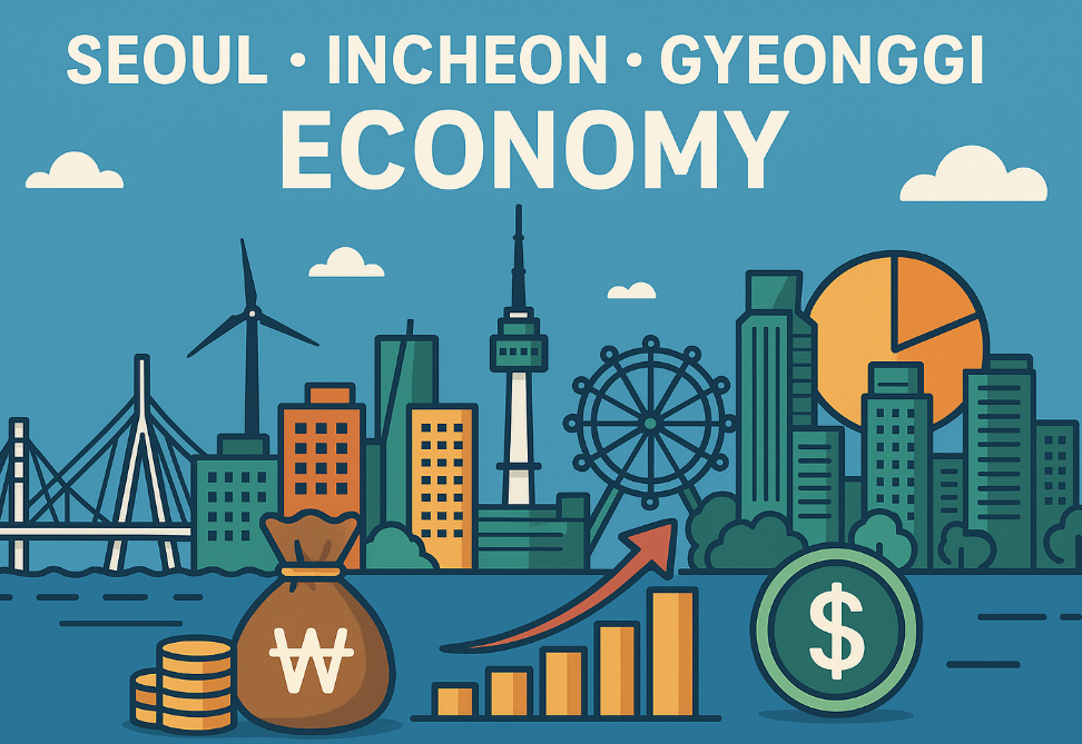 서울 인천 경기에 대한 경제 현황이미지