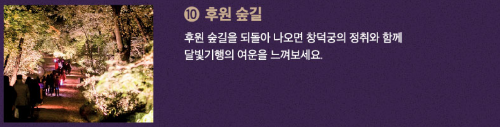 창덕궁달빛기행