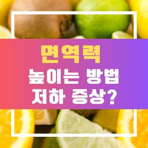 면역력 강화