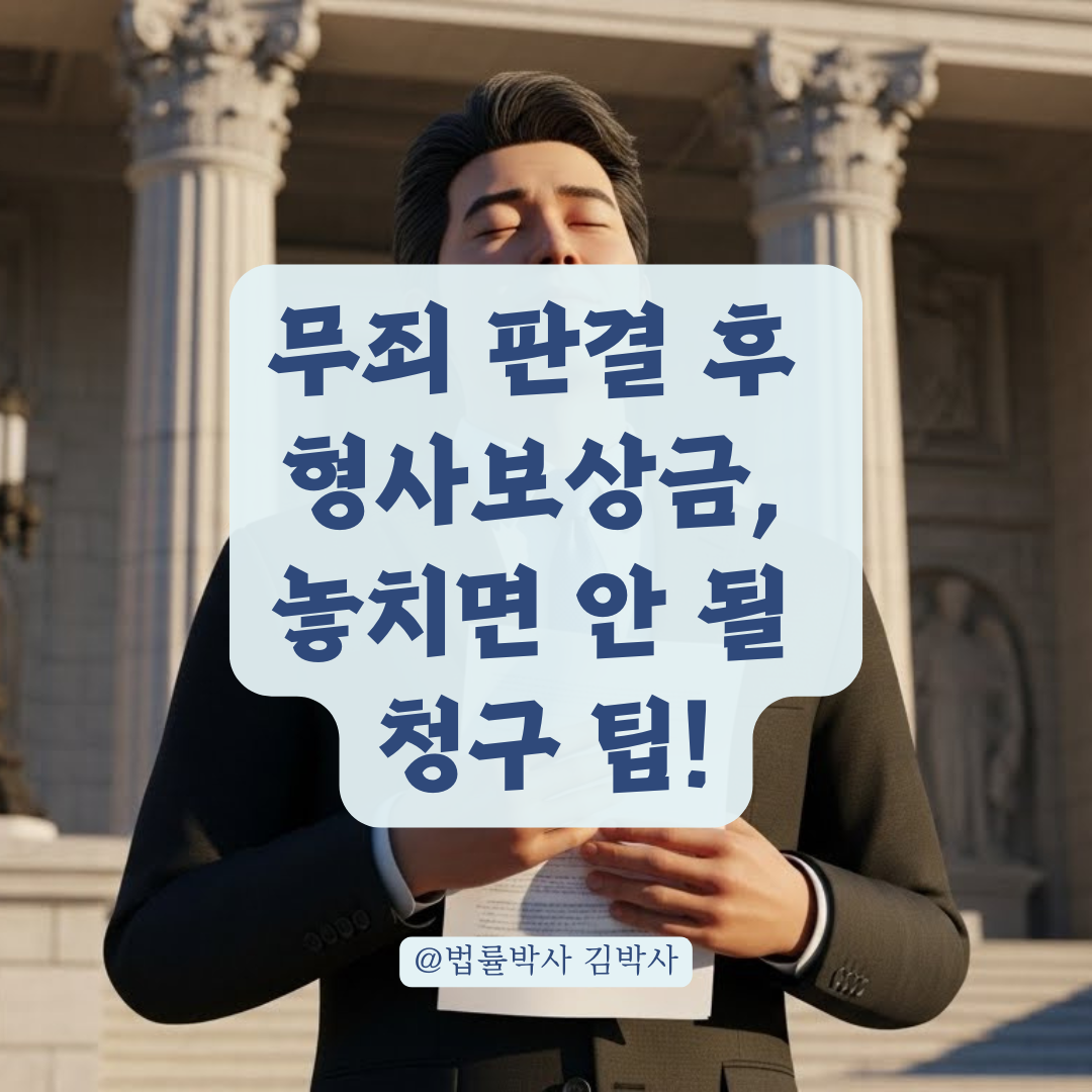 형사보상제도, 피고인이 놓치지 말아야 할 청구 조건과 절차