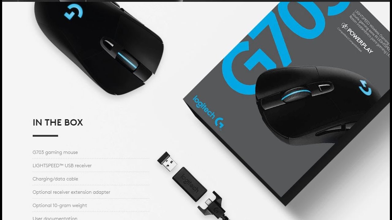 로지텍 G703 드라이버 다운로드