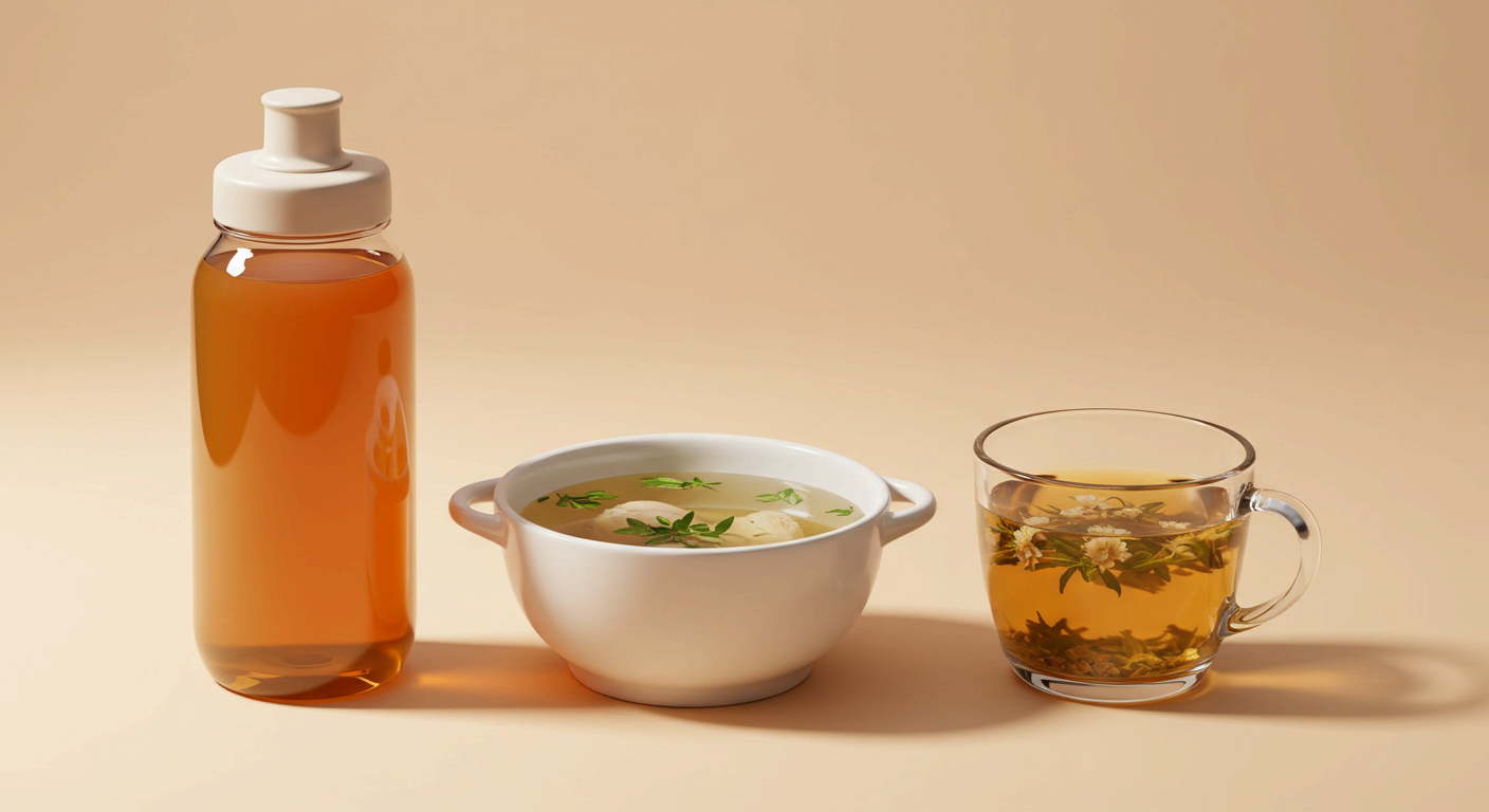 대장내시경 준비 음식, 유동식이 안전합니다