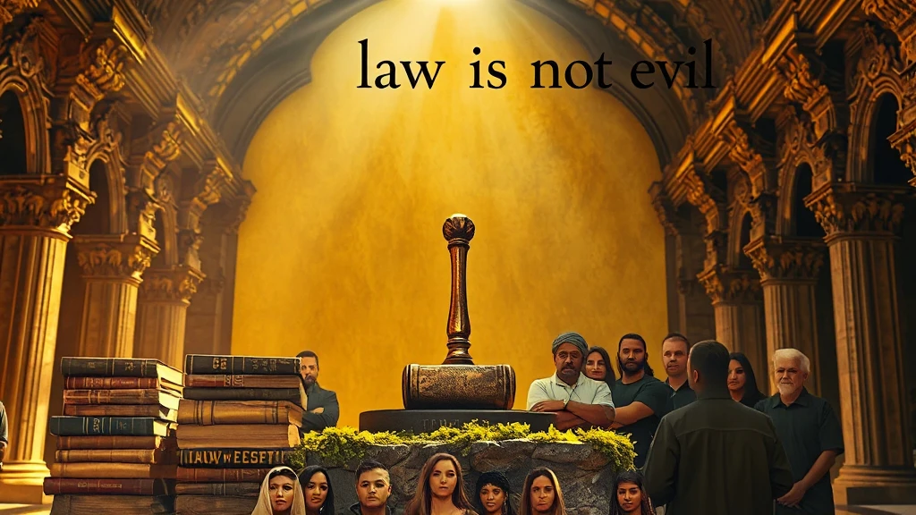 마치 로마시대에 법을 다루는 듯한 분위기에 가운데에는 재판관의 망치 같은게 올려저 있다