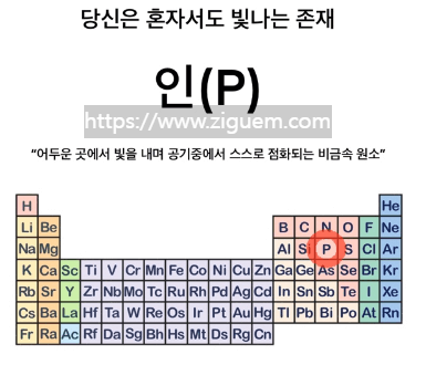 화학원소 테스트 mbti 산소