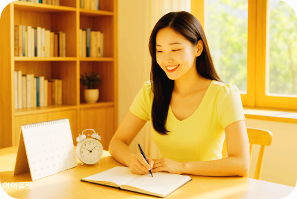 시간 관리와 성실함이 만들어내는 인생의 열매