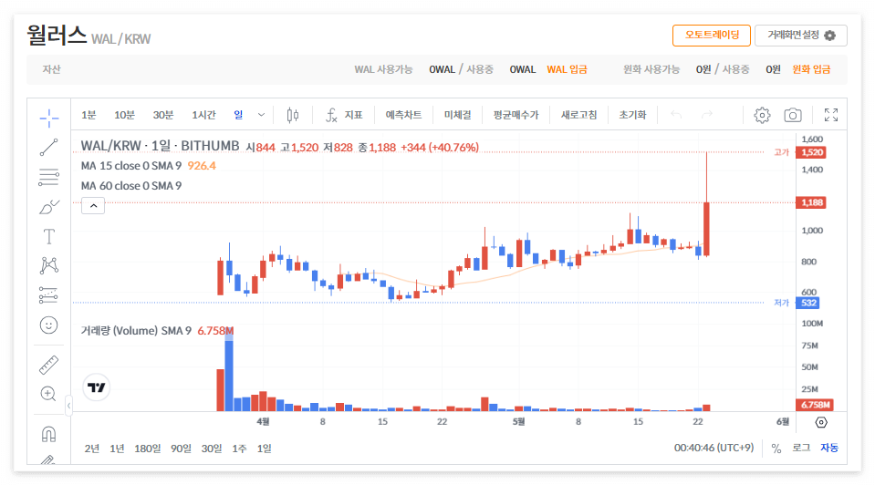 월러스 코인 시세 전망